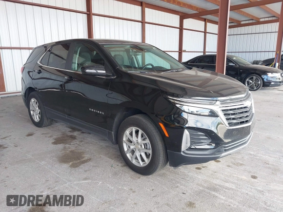 2024 Chevrolet Equinox LT with VIN 3GNAXUEG7RL339245, listed as a IAAI auction lot 42150507 with 22,621 mi miles and . Bid and sale history available at DreamBid. Image 1.