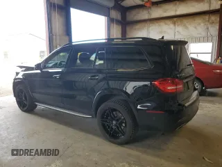 2019 Mercedes-Benz GLS 550 with VIN 4JGDF7DEXKB201499, listed as a Copart auction lot 54590684 with 45,890 mi miles and Salvage title. Bid and sale history available at DreamBid. Image 2.