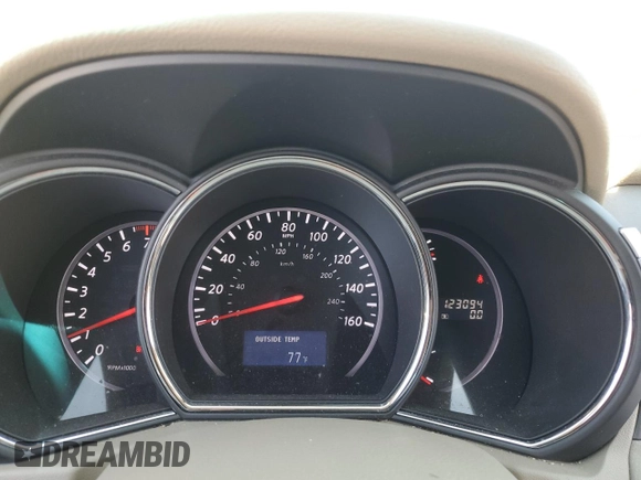 2011 Nissan Murano SV with VIN JN8AZ1MW0BW174542, listed as a Copart auction lot 70151694 with 123,094 mi miles and Salvage Title. Bid and sale history available at carsss.com. Image 9.