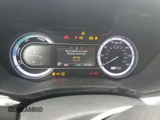 2022 Kia Niro LXS with VIN KNDCB3LC1N5541356, listed as a Copart auction lot 48810485 with 27,120 mi miles and Salvage Title. Bid and sale history available at carsss.com. Image 9.