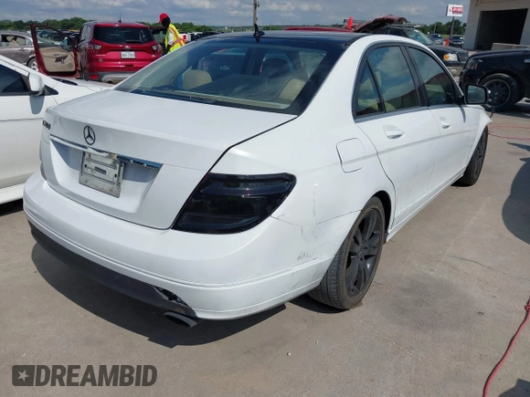 2009 Mercedes-Benz C 300 Sport with VIN WDDGF54X79R074158, listed as a IAAI auction lot 42353528 with 158,122 mi miles and . Bid and sale history available at DreamBid. Image 4.