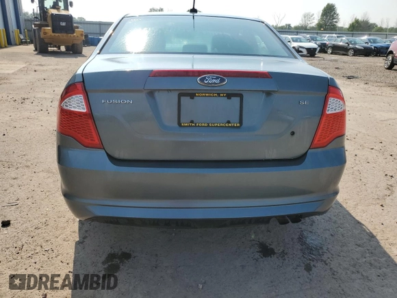 2012 Ford Fusion SE with VIN 3FAHP0HAXCR253493, listed as a Copart auction lot 63565455 with 126,582 mi miles and Salvage title. Bid and sale history available at DreamBid. Image 6.