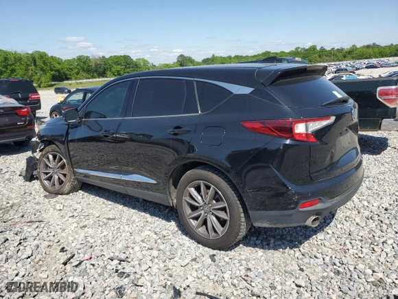 2019 Acura RDX w/Technology Pkg with VIN 5J8TC1H54KL011287, listed as a Copart auction lot 52158055 with 97,412 mi miles and Salvage Title. Bid and sale history available at carsss.com. Image 2.