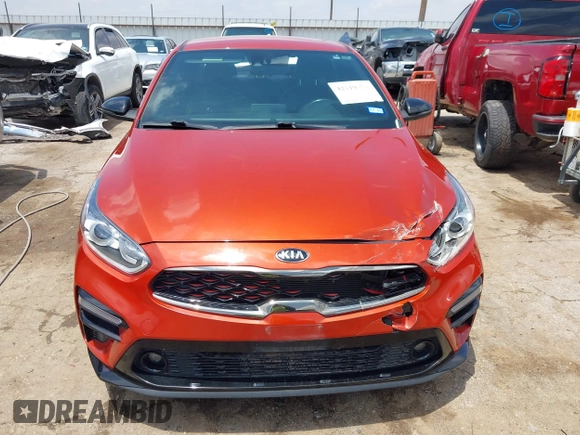 2021 Kia Forte GT-Line with VIN 3KPF34AD5ME367970, listed as a IAAI auction lot 42419374 with 40,154 mi miles and . Bid and sale history available at DreamBid. Image 12.