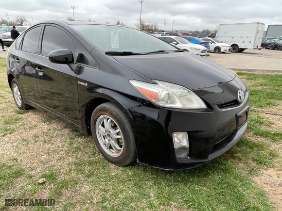 2010 Toyota Prius II with VIN JTDKN3DU4A0157105, listed as a Copart auction lot 51257755 with 167,556 mi miles and Clean Title. Bid and sale history available at carsss.com. Image 1.