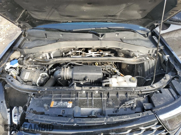 2023 Ford Explorer ST-Line z VIN 1FMSK8KH7PGA50671, wystawiony jako Copart lot #48510865 z przebiegiem 33 367 mil mil oraz Szkoda całkowita • Salvage title. Historia ofert i sprzedaży dostępna na DreamBid. Obrazek 14.