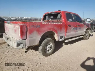2024 Ford Super Duty F-250 SRW XL with VIN 1FT7W2BA4REC47312, listed as a Copart auction lot 47113465 with 0 mi miles and Salvage Title. Bid and sale history available at carsss.com. Image 3.