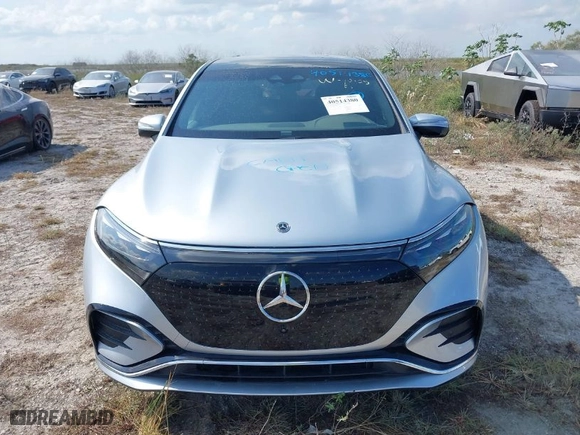 2024 Mercedes-Benz EQS with VIN 4JGDM2EB5RA032862, listed as a IAAI auction lot 40514380 with NaN miles. Bid and sale history available at carsss.com. Image 12.