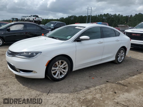 2016 Chrysler 200 Limited with VIN 1C3CCCAB4GN131715, listed as a Copart auction lot 51629445 with 219,874 mi miles and Salvage Title. Bid and sale history available at carsss.com. Image 1.