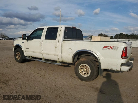 2003 Ford F-250 XL with VIN 1FTNW21P23ED61071, listed as a Copart auction lot 46162565 with 176,853 mi miles and Salvage title. Bid and sale history available at DreamBid. Image 2.