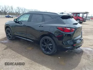 2020 Chevrolet Blazer RS z VIN 3GNKBERS6LS713381, wystawiony jako IAAI lot #41995633 z przebiegiem 54 869 mil mil oraz . Historia ofert i sprzedaży dostępna na DreamBid. Obrazek 3.