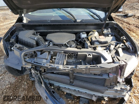 2023 GMC Acadia SLT with VIN 1GKKNMLS1PZ255801, listed as a Copart auction lot 42919585 with 24,233 mi miles and Salvage Title. Bid and sale history available at DreamBid. Image 14.