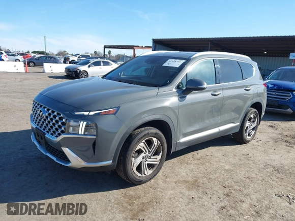 2022 Hyundai Santa Fe SEL with VIN 5NMS6DAJ8NH410686, listed as a IAAI auction lot 41548391 with 46,823 mi miles. Bid and sale history available at carsss.com. Image 17.