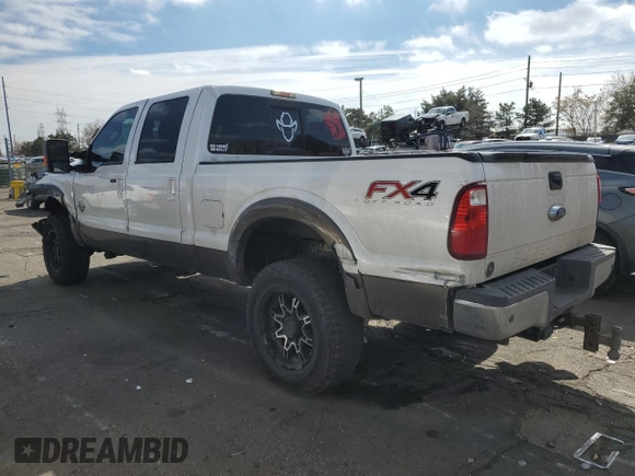 2016 Ford F-350 Platinum with VIN 1FT8W3BT7GEC69958, listed as a Copart auction lot 48065805 with 114,890 mi miles and Salvage Title. Bid and sale history available at DreamBid. Image 2.