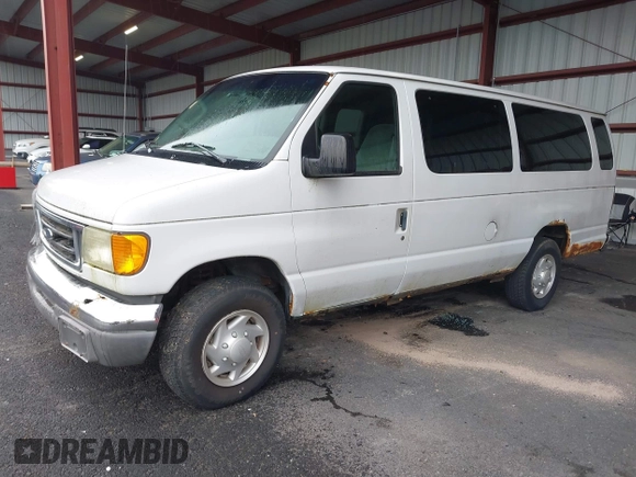 2003 Ford Econoline Passenger XL z VIN 1FBSS31L83HA89114, wystawiony jako IAAI lot #40404997 z przebiegiem 171 539 mil mil oraz . Historia ofert i sprzedaży dostępna na DreamBid. Obrazek 2.