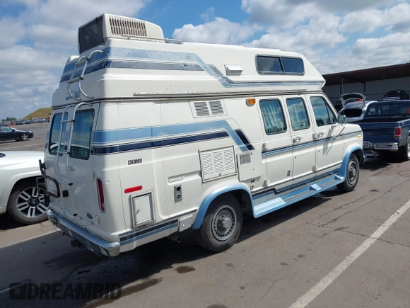 1991 Ford Econoline Cargo with VIN 1FDGS24H5MHB29665, listed as a IAAI auction lot 42136723 with 94,232 mi miles and . Bid and sale history available at DreamBid. Image 4.