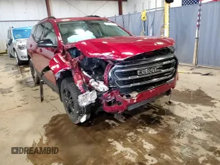 2022 GMC Terrain AT4 with VIN 3GKALYEV2NL170227, listed as a Copart auction lot 44618195 with 68,381 mi miles and Salvage Title. Bid and sale history available at DreamBid. Image 14.