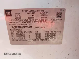 2014 Chevrolet Silverado 1500 LT with VIN 1GCRCREH0EZ355674, listed as a IAAI auction lot 42180931 with 195,496 mi miles and . Bid and sale history available at DreamBid. Image 9.