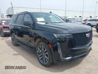 2023 Cadillac Escalade 4WD Sport z VIN 1GYS4EKL7PR514459, wystawiony jako IAAI lot #41890629 z przebiegiem 48 071 mil mil oraz . Historia ofert i sprzedaży dostępna na DreamBid. Obrazek 1.