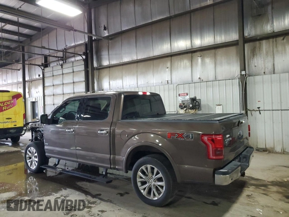 2015 Ford F-150 XLT with VIN 1FTEW1EG4FKD01433, listed as a Copart auction lot 58144465 with 102,059 mi miles and Salvage title. Bid and sale history available at DreamBid. Image 2.