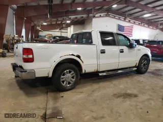2008 Ford F-150 XLT with VIN 1FTPW14508FA06558, listed as a Copart auction lot 50610015 with 0 mi miles and Clean Title. Bid and sale history available at carsss.com. Image 3.