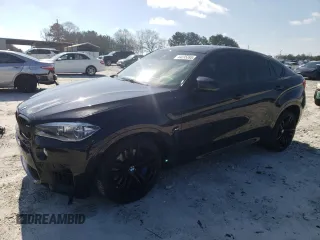 2016 BMW X6 M with VIN 5YMKW8C52G0R43473, listed as a Copart auction lot 44235395 with 117,828 mi miles and Salvage Title. Bid and sale history available at carsss.com. Image 1.