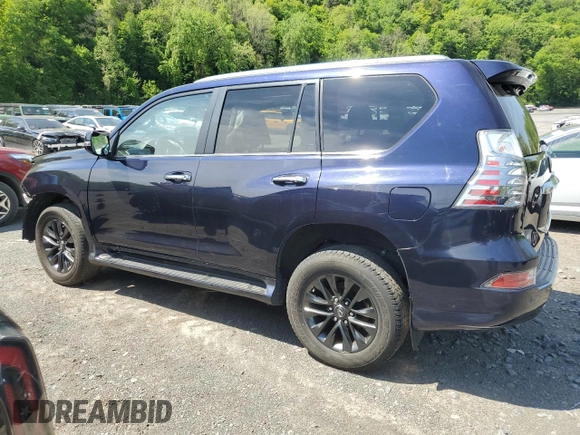 2022 Lexus GX 460 Premium with VIN JTJAM7BX8N5313848, listed as a Copart auction lot 56625585 with 24,423 mi miles and Salvage title. Bid and sale history available at DreamBid. Image 2.
