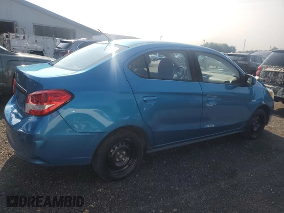 2020 Mitsubishi Mirage ES z VIN ML32F3FJ5LHF05052, wystawiony jako Copart lot #60622335 z przebiegiem 122 612 mil mil oraz Czysty tytuł • Clean title. Historia ofert i sprzedaży dostępna na DreamBid. Obrazek 3.