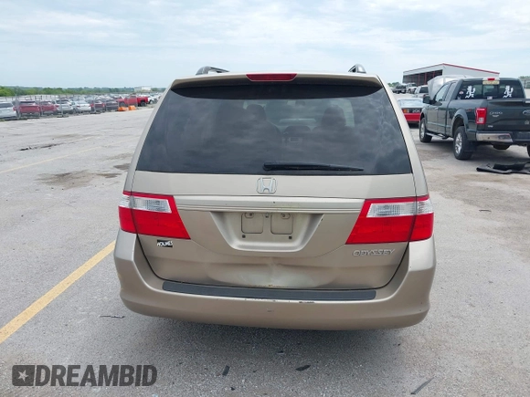 2005 Honda Odyssey EX with VIN 5FNRL38475B029026, listed as a IAAI auction lot 42489079 with 156,075 mi miles and . Bid and sale history available at DreamBid. Image 15.
