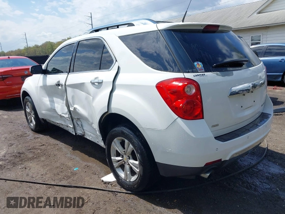 2012 Chevrolet Equinox LTZ with VIN 2GNFLGE5XC6349930, listed as a IAAI auction lot 42033555 with 159,702 mi miles. Bid and sale history available at carsss.com. Image 3.