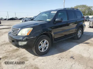 2003 Lexus GX 470 with VIN JTJBT20X030019738, listed as a Copart auction lot 53543855 with 169,824 mi miles and Clean Title. Bid and sale history available at carsss.com. Image 1.
