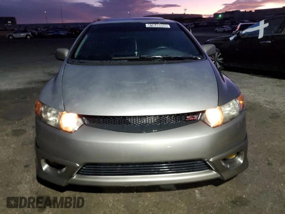 2007 Honda Civic Si with VIN 2HGFG21517H702217, listed as a Copart auction lot 41648555 with 154,719 mi miles and Clean Title. Bid and sale history available at DreamBid. Image 5.