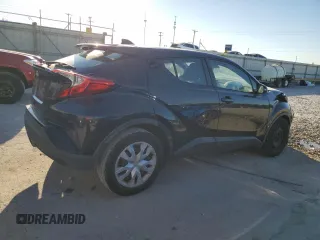 2019 Toyota C-HR XLE with VIN NMTKHMBXXKR076245, listed as a Copart auction lot 73808784 with 65,878 mi miles and Salvage Title. Bid and sale history available at DreamBid. Image 3.