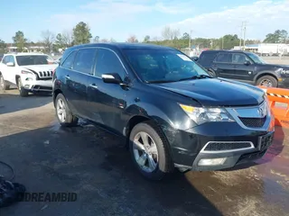 2012 Acura MDX Tech/Entertainment Pkg with VIN 2HNYD2H42CH509110, listed as a IAAI auction lot 41908447 with 183,204 mi miles. Bid and sale history available at carsss.com. Image 1.
