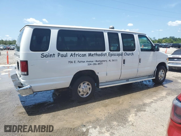 2001 Ford Econoline Passenger XL with VIN 1FBSS31L41HA22362, listed as a Copart auction lot 61076525 with 97,207 mi miles and Salvage title. Bid and sale history available at DreamBid. Image 3.