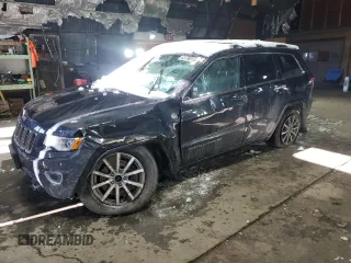2016 Jeep Grand Cherokee Overland with VIN 1C4RJFCT0GC357135, listed as a Copart auction lot 43738315 with 170,611 mi miles and Salvage title. Bid and sale history available at DreamBid. Image 1.