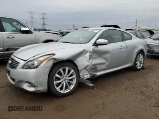 2013 Infiniti G37 x with VIN JN1CV6EL8DM980891, listed as a Copart auction lot 47666105 with 38,330 mi miles and Salvage Title. Bid and sale history available at carsss.com. Image 1.
