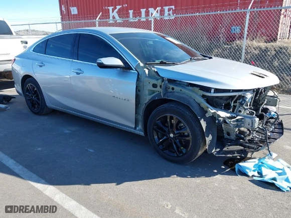 2017 Chevrolet Malibu LT with VIN 1G1ZE5ST2HF188857, listed as a IAAI auction lot 41653876 with 137,656 mi miles. Bid and sale history available at carsss.com. Image 1.