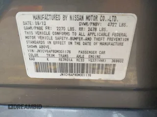 2013 Infiniti G37 Journey with VIN JN1CV6AP8DM301176, listed as a IAAI auction lot 42158812 with 210,224 mi miles and . Bid and sale history available at DreamBid. Image 9.