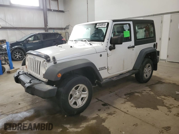 2011 Jeep Wrangler Sport with VIN 1J4AA2D12BL555530, listed as a Copart auction lot 42049915 with 83,349 mi miles and Salvage Title. Bid and sale history available at carsss.com. Image 1.