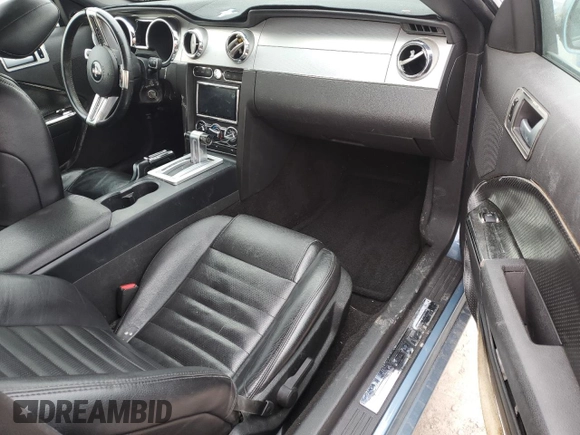 2006 Ford Mustang GT Deluxe with VIN 1ZVFT82H165190693, listed as a Copart auction lot 47121705 with 0 mi miles and Salvage Title. Bid and sale history available at carsss.com. Image 11.