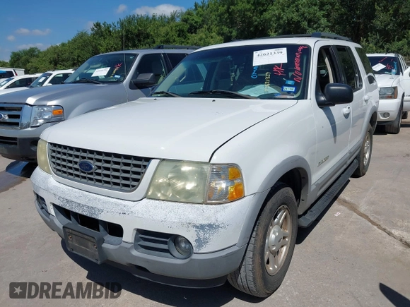 2002 Ford Explorer XLT с VIN 1FMZU73EX2UC41843, выставлен на аукционе IAAI как лот 42621339 с пробегом 237 668 миль миль и . История ставок и продаж доступна на DreamBid. Изображение 2.