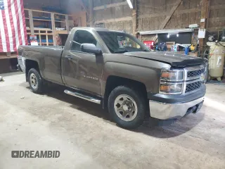 2014 Chevrolet Silverado 1500 Work Truck with VIN 1GCNKPEH4EZ380731, listed as a Copart auction lot 47902235 with 125,948 mi miles and Salvage Title. Bid and sale history available at DreamBid. Image 4.