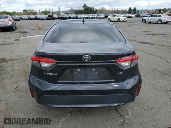 2021 Toyota Corolla LE with VIN 5YFEPMAE0MP250871, listed as a Copart auction lot 51306205 with 96,230 mi miles and Clean Title. Bid and sale history available at carsss.com. Image 6.