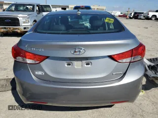 2013 Hyundai Elantra Limited with VIN KMHDH4AE1DU977962, listed as a Copart auction lot 50309165 with 104,206 mi miles and Salvage Title. Bid and sale history available at carsss.com. Image 6.