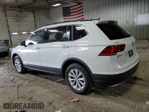 2019 Volkswagen Tiguan SE with VIN 3VV2B7AX7KM030489, listed as a Copart auction lot 52227895 with 58,446 mi miles and Salvage Title. Bid and sale history available at DreamBid. Image 2.