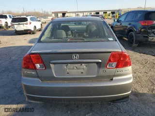 2004 Honda Civic with VIN JHMES96634S017559, listed as a Copart auction lot 48549775 with 130,379 mi miles and Salvage Title. Bid and sale history available at carsss.com. Image 6.
