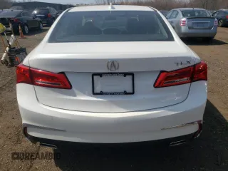 2018 Acura TLX w/Technology Pkg with VIN 19UUB2F59JA007083, listed as a Copart auction lot 47196053 with 61,310 mi miles. Bid and sale history available at carsss.com. Image 6.