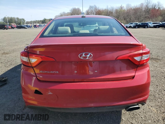 2017 Hyundai Sonata SE with VIN 5NPE24AFXHH533918, listed as a Copart auction lot 54558815 with 97,464 mi miles and Clean Title. Bid and sale history available at carsss.com. Image 6.