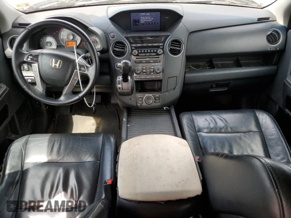 2012 Honda Pilot Touring with VIN 5FNYF4H99CB045763, listed as a Copart auction lot 54984825 with 217,548 mi miles and Clean Title. Bid and sale history available at DreamBid. Image 8.